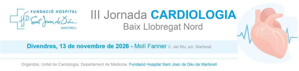 Capçalera III Jornada Cardiologia Baix Llobregat Nord_13 novembre 2026