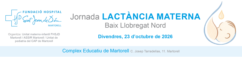 Capçalera Jornada lactància materna_23 octubre 2026