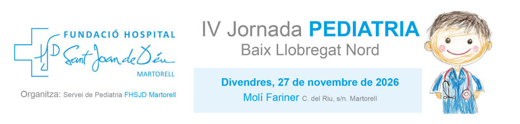 Capçalera IV Jornada Pediatria Baix Llobregat Nord_27 novembre 2026